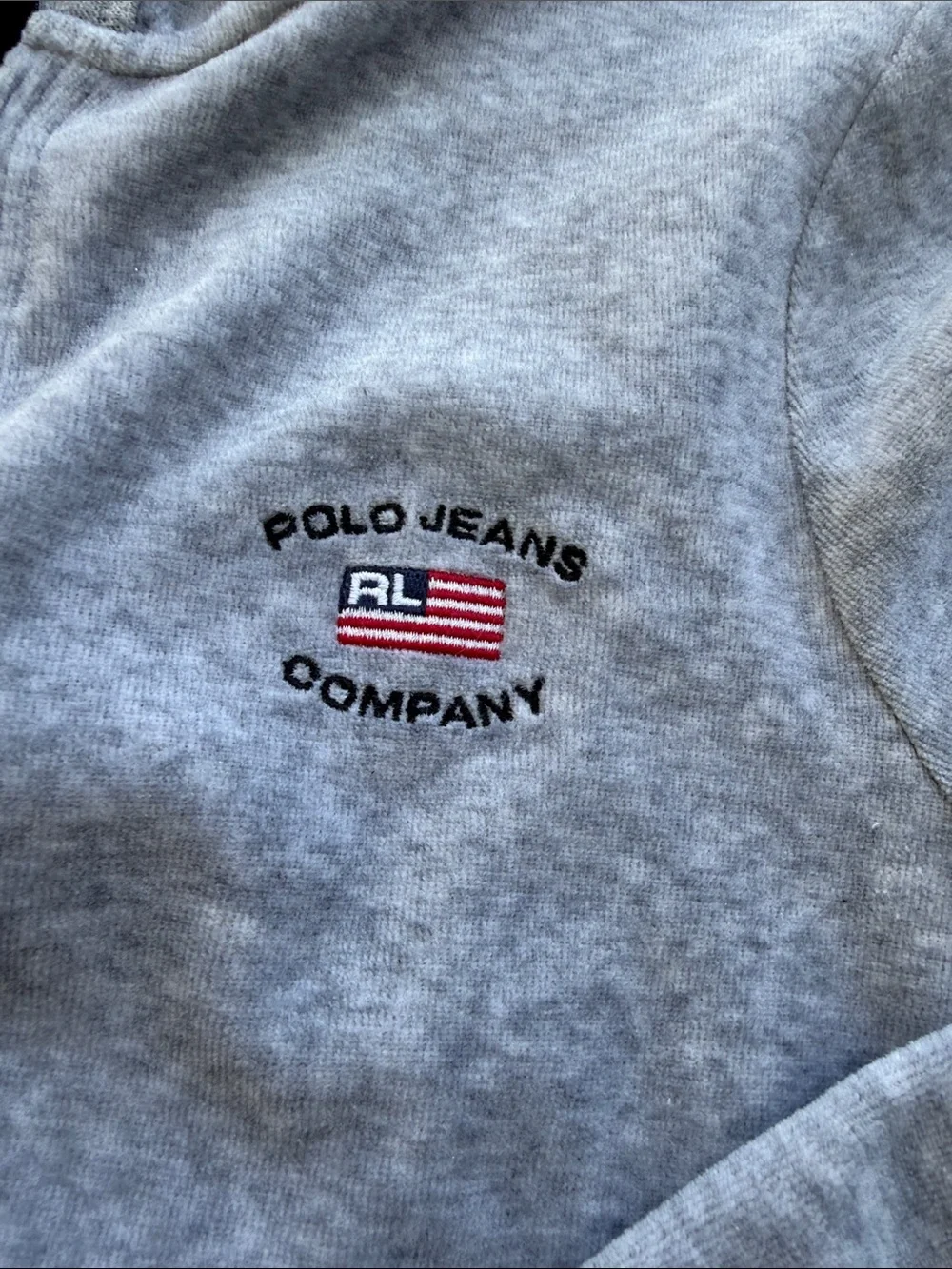 Kids' Grey Zip-Up Hoodie